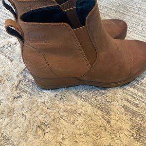 Sorel Evie Bootie Pull-On Ankle Boots